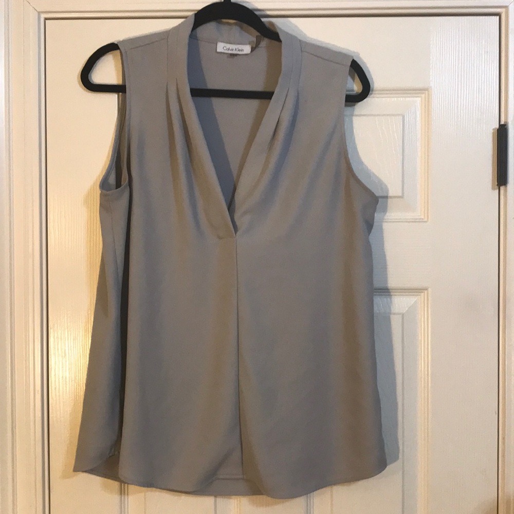 Grey Calvin Klein shirt
